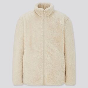 Uniqlo Fluffy Yarn Fleece Teddy zip up Jacket